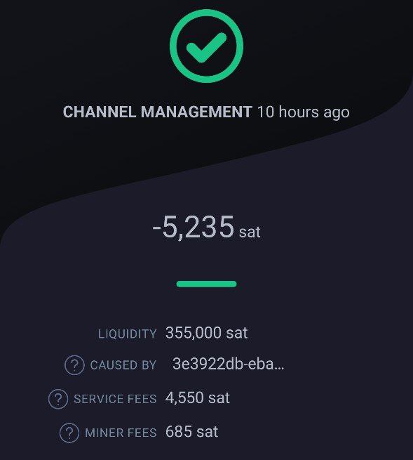 Captura de pantalla de Phoenix Wallet